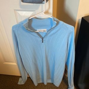 Geoffrey Beene Quarter Zip Sweater (L)